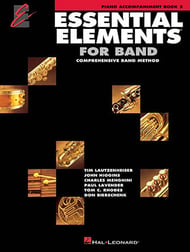 Essential Elements Interactive, Book 2 Piano band method book cover